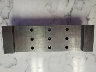 5 Inch Sine Bar,  Made By Toolmaker,  2 " Wide X 6 " Long.  1 Inch Tall
