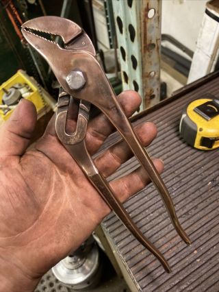 Berylco P - 510 Groove - joint Pliers Non - Sparking Beryllium Copper Lock Channel 2