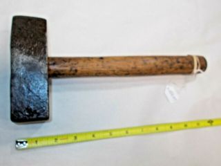 Atha Straight Peen Blacksmith Hammer 3 Lb.  5 Oz.  Total Weight 11 - 11/16 " Long Usa