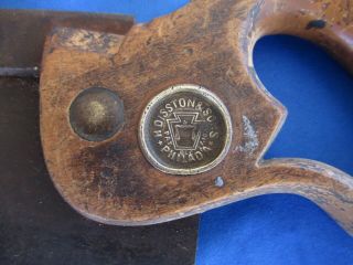 Vintage HENRY DISSTON SONS Back Saw Dovetail Split Nut (1699) 2