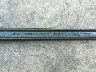 HOE CORPORATION CORP 18 SPRING LOADED WRENCH POUGHKEEPSIE NY VINTAGE PAT 1922 2