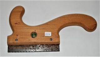 Vintage Ulmia Ott German Wooden Stair Saw Wood Tool 11 " Long