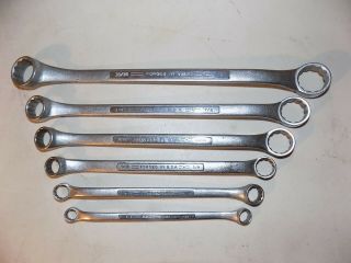 6 Pc Craftsman =v= Series Double Box End Wrench Set - Grade A