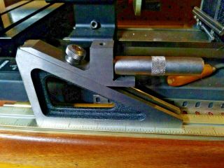 Machinist Tools Lathe Mill Vintage Brown & Sharpe Planer Gage Gauge W/extension