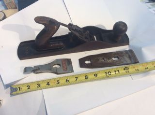 Vtg Stanley Bailey Sweetheart No.  5 Smooth Bottom Woodworking Plane