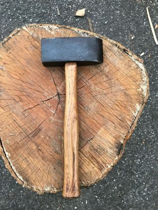 Atha 3lb Blacksmith Forge Hammer Cross Pein Peen Unusual Head
