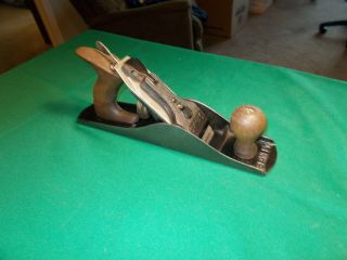 Vgt Stanley 11 1/2 " Long Iron Bench Plane Sweetheart Stanley Cutter 1 3/4 "