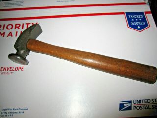 Vintage Unknown Maker Cobblers Hammer In Good