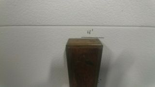 Vintage Stanley 48 " Wood And Brass Level No.  2513hb