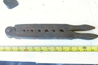 Old Antique Blacksmith Made Leather Rein Rounder Tool ???