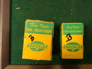 Machinist Lathe Mill 2 Greenlee Knock Out Punches 1 1/16 " & 1 3/16 " B Dra