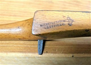 W.  Maples & Sons Wooden Spoke Shave - Beechwood 11 " Long