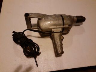 Vintage Craftsman 1/2 " Drive Electric Drill Model 107.  25831 Sears Made In Usa