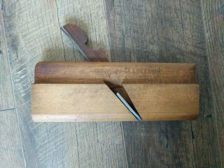 Antique Ohio Tool Co.  72 / 7 Wood Plane Woodworking Hand Tools Curved Blade