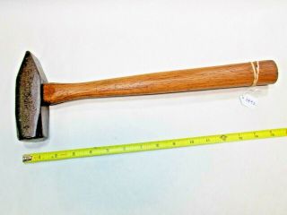 Blacksmith Vintage Cross Peen Hammer 3 Lb.  Total Weight Incl.  Handle,  15 - 1/2 " Lg