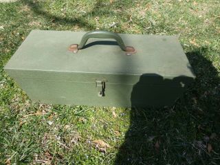 Vintage Kennedy Tool Tackle Box Cs - 19 Cantilever Tray Carry Type