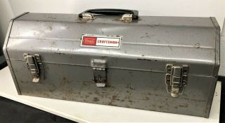 Vintage Craftsman 6520 Tool Box - 20 " Tombstone With Removable Tray