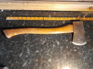 Vintage Brades Criterion Hand Axe 378 No 2 Weight 1 1/2lb On Harris Handle