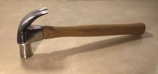 Vintage 20 Oz Stanley Claw Hammer With Ash Handle