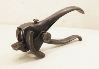 Vtg Antique Lloyds Acme Hand Saw Tooth Set Setter Tool Cast Iron Rare