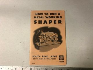 Machinist Tool Lathe Mill How To Rund A Shaper South Bend Okcb