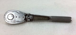Vintage 1930’s Craftsman 3/8 Drive Ratchet Wrench Circle - H Series 6 5/8” Long