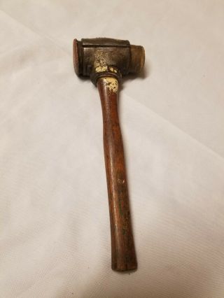 Vintage Basa Hammer Greene Tweed Co.  York No.  2 Rawhide Shipp
