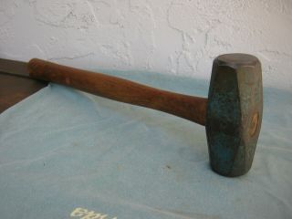 Vintage Lt Co 4 Lb Hammer Blacksmith Sledge Hammer