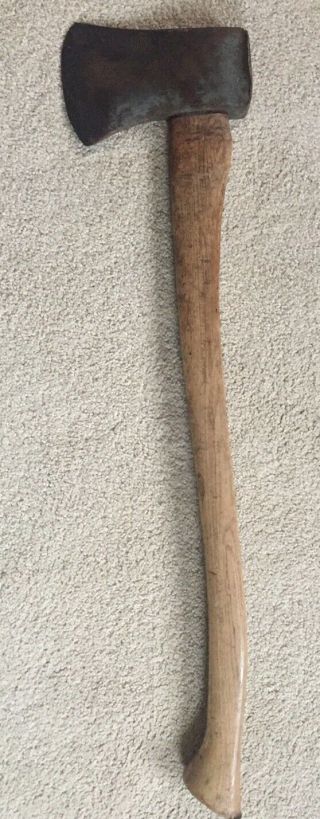 Craftsman Single Bit Axe 27 & 1/2 Inch Long Handle 3 & 1/2 Pounds Total Weight