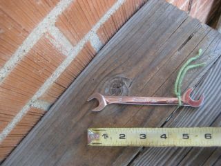 1990s Vintage Snap On 1/2 " Fine Angle Open End Wrench Svs16 Usa