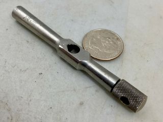 Starrett 174 Mini Tap Wrench Handle 3 - 5/8 " Long,