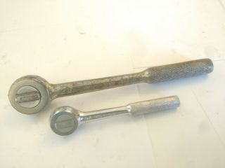 Set Of 2 Vtg Sk S - K Ratchets Made In Usa 3/8 " And 1/4 " Drive 45170 And 40970