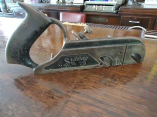 Vintage Stanley No.  78 Plane,  Pat.  6 - 7 - 10,  Old Woodworking Tool,  Rabbet Filletster,  Sw