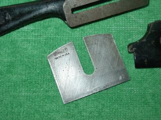Vintage STANLEY No.  64 SPOKE SHAVE Draw Knife Woodworking Plane Made in USA 2