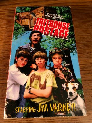 Treehouse Hostage Vhs Vcr Video Tape Movie Jim Varney Very Rare