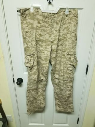 Military Issue Bdu Acu Digital Camo Military Uniform Pants Rare Pattern Large