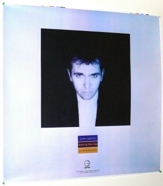 Peter Gabriel Shaking The Tree 1990 Rare Vintage Pos Screenprinted 36 " Poster