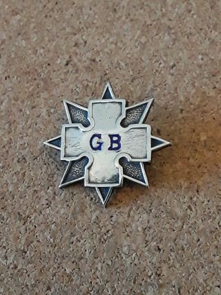 Solid Silver Nurses / Nursing Badge ?? Fabulous Rare Silver Collectors Item