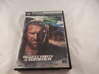 Wwe Summerslam 2007 - Blockbuster Exclusive (dvd) Rare V674