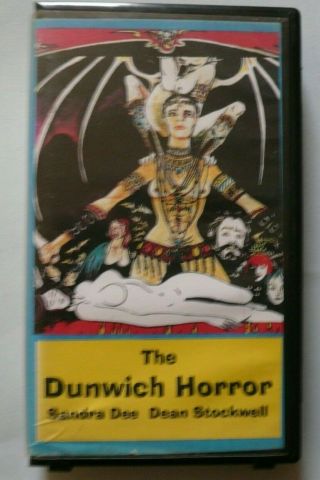 The Dunwich Horror 1970 Vhs Incredibly Strange Filmworks 1999 Hp Lovecraft Rare