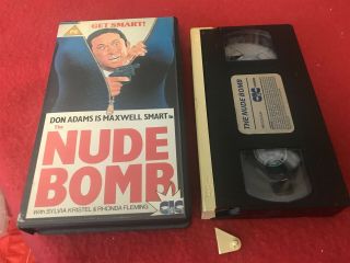 The Nude Bomb Very Rare Cic Small Box Pre - Cert Vhs Video But Plays