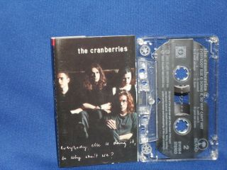 Cranberries Everybody Else Is Doing It - Rare Indonesian Cassette Tape Nm