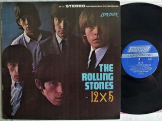 Error Rare & Ex,  The Rolling Stones 12 X 5 1st Press 1964 London Us Stereo Ex,