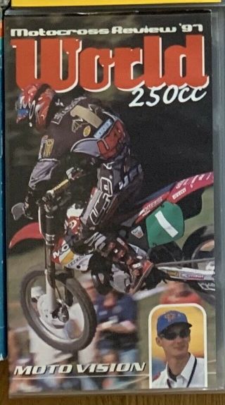 1997 Motocross Review 250cc Gp Rare Vhs Video Tape