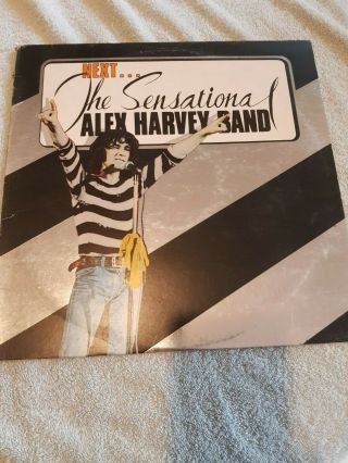 Next The Sensational Alex Harvey Band - Vinyl Rare Uk 1st Pressing 1973