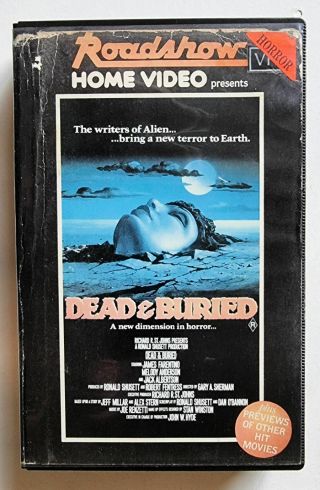 Dead And Buried (1981 Zombie Horror) Rare Aussie Vhs On Roadshow