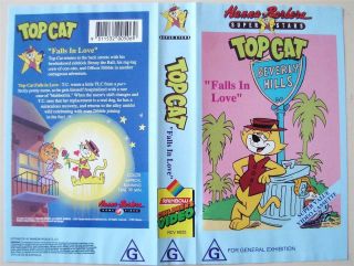 Hanna Barbera Superstars: Top Cat - Rare Vhs Tape - Postage