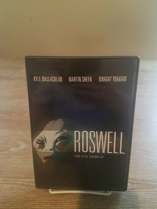 Roswell: The U.  F.  O.  Cover - Up (dvd,  2002) Martin Sheen Dwight Yoakam Rare Oop