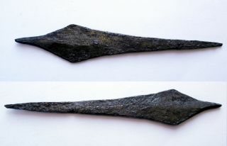 Very rare type ancient Viking iron arrow head 3