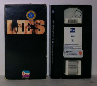 Lies (1983) Rare Vhs Tape Thriller Exploitation Cult Movie Ann Dusenberry Horror